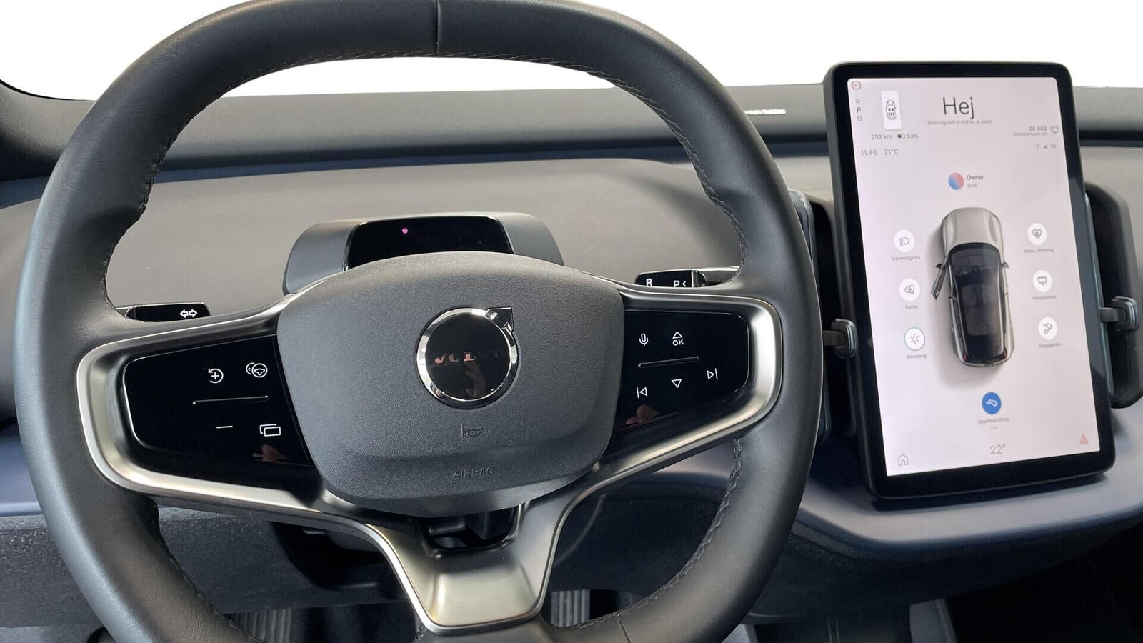 Grå Volvo EX30 fra 2024