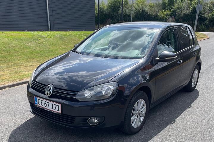 undefined VW Golf VI fra 2012 set udefra