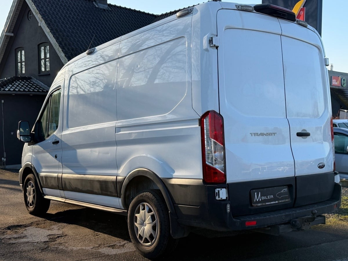 Hvid Ford Transit 350 L2 Van fra 2020