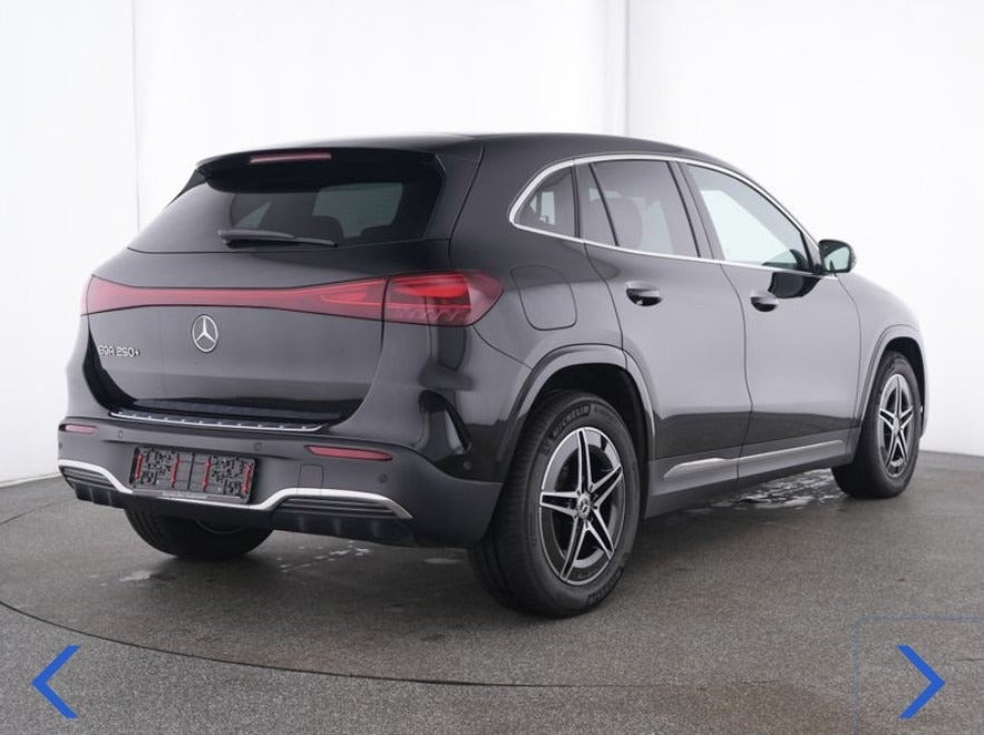 Sort Mercedes EQA250+ fra 2026