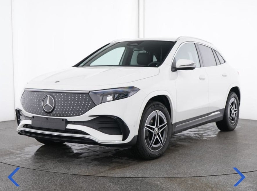 Hvid Mercedes EQA250+ fra 2026
