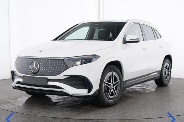 Hvid Mercedes EQA250+ fra 2026