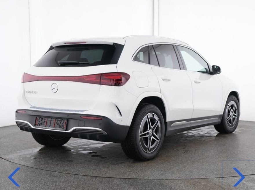 Hvid Mercedes EQA250+ fra 2026