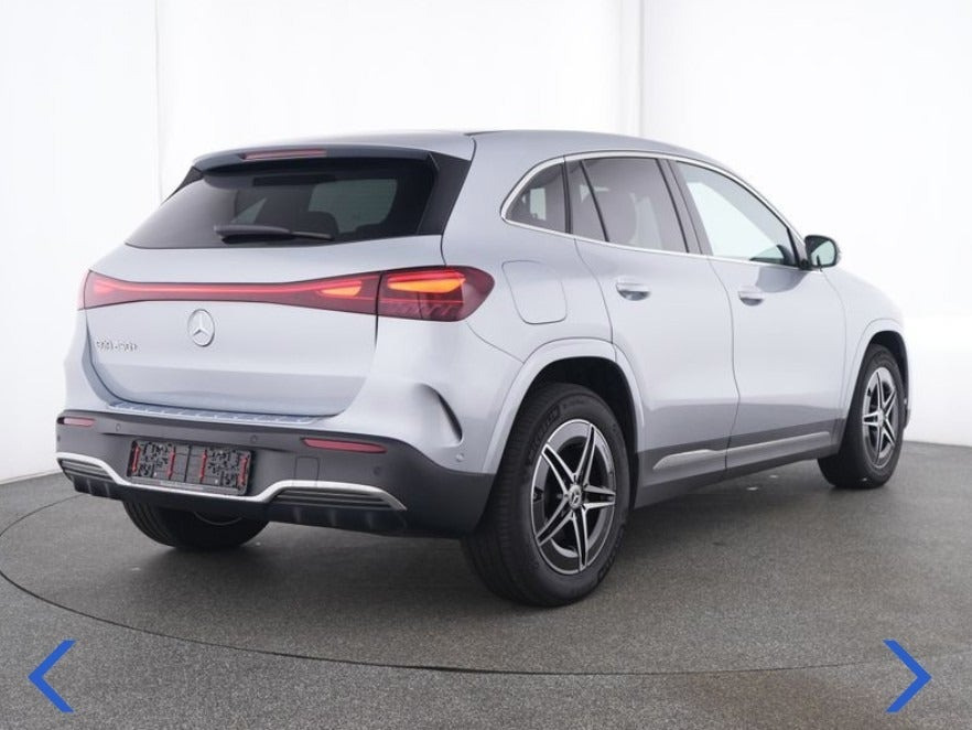 Sølv Mercedes EQA250+ fra 2026