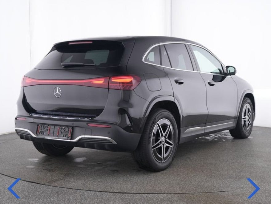 Sort Mercedes EQA250+ fra 2026
