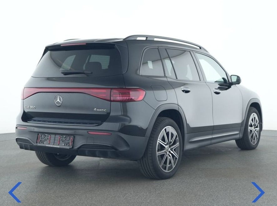 Sort Mercedes EQB350 fra 2026