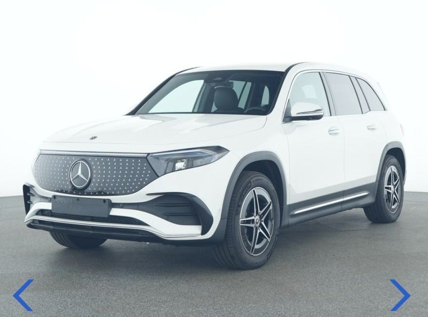 Hvid Mercedes EQB350 fra 2026