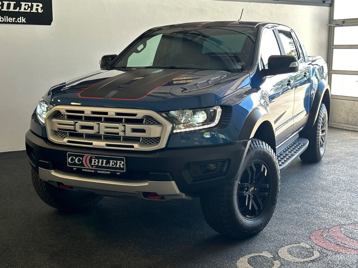 Blå Ford Ranger fra 2022