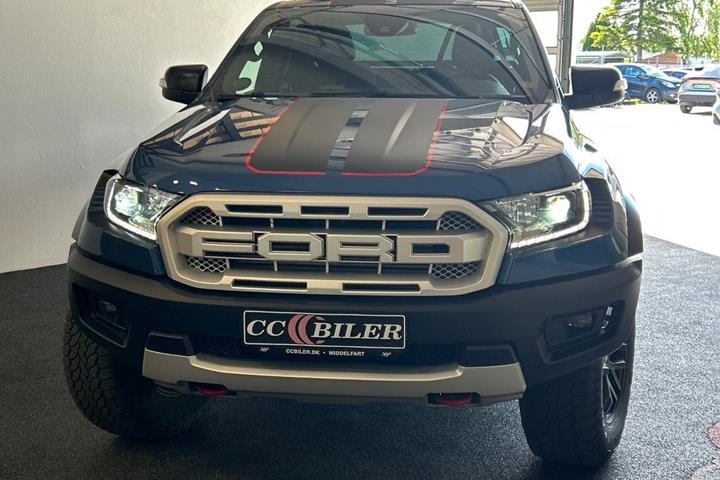 Blå Ford Ranger fra 2022