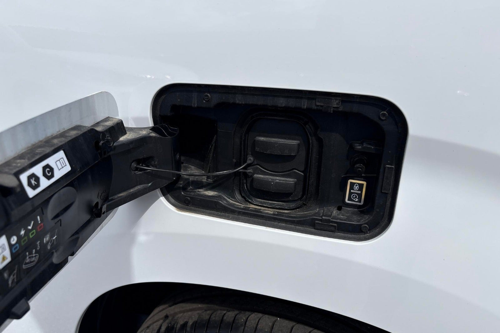 Hvid Toyota ProAce City fra 2026