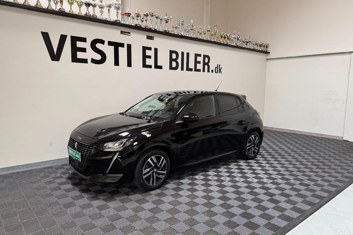 Sort Peugeot 208 fra 2023