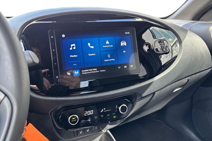 Sort Toyota Aygo X fra 2024