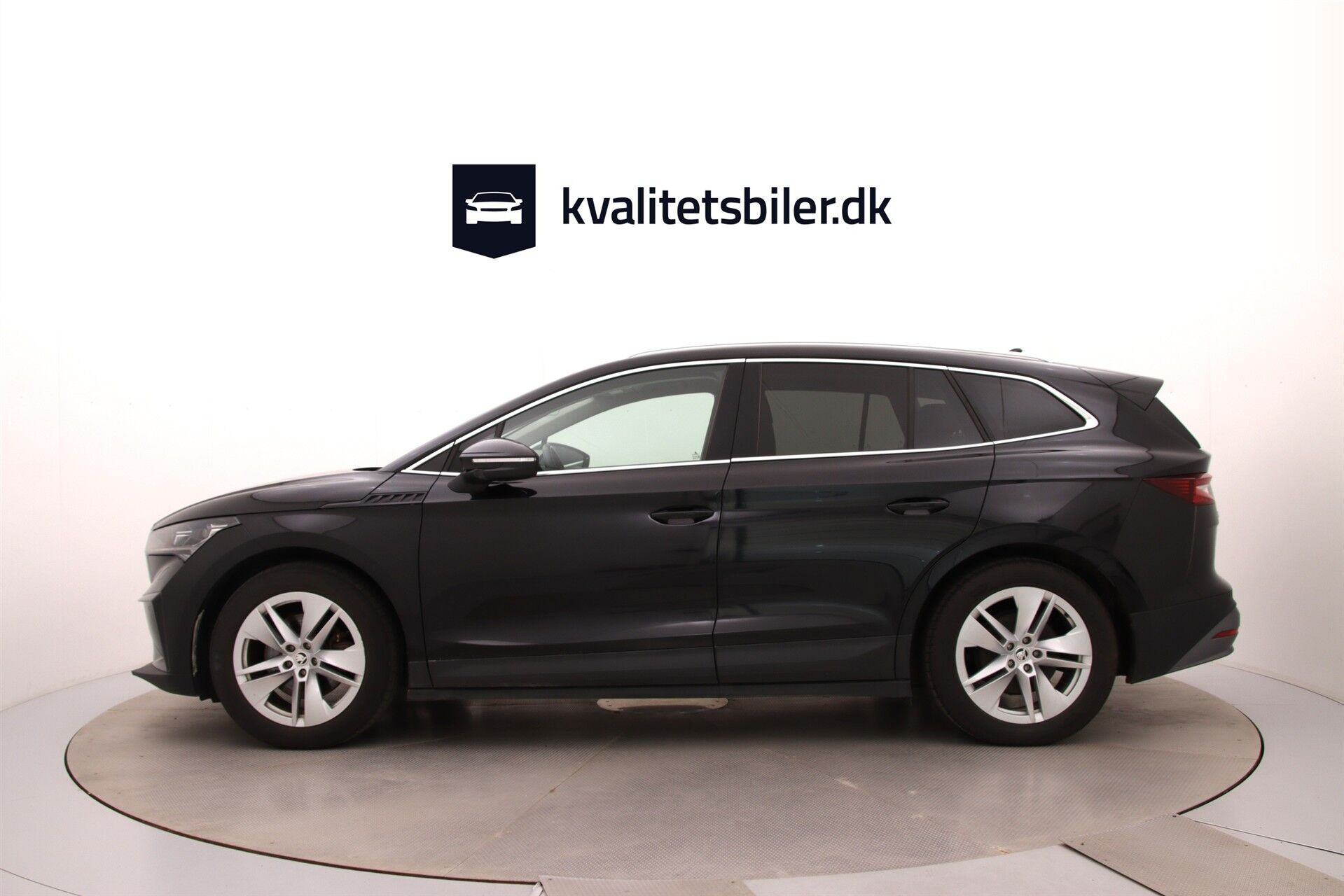 Sort Skoda Enyaq fra 2023