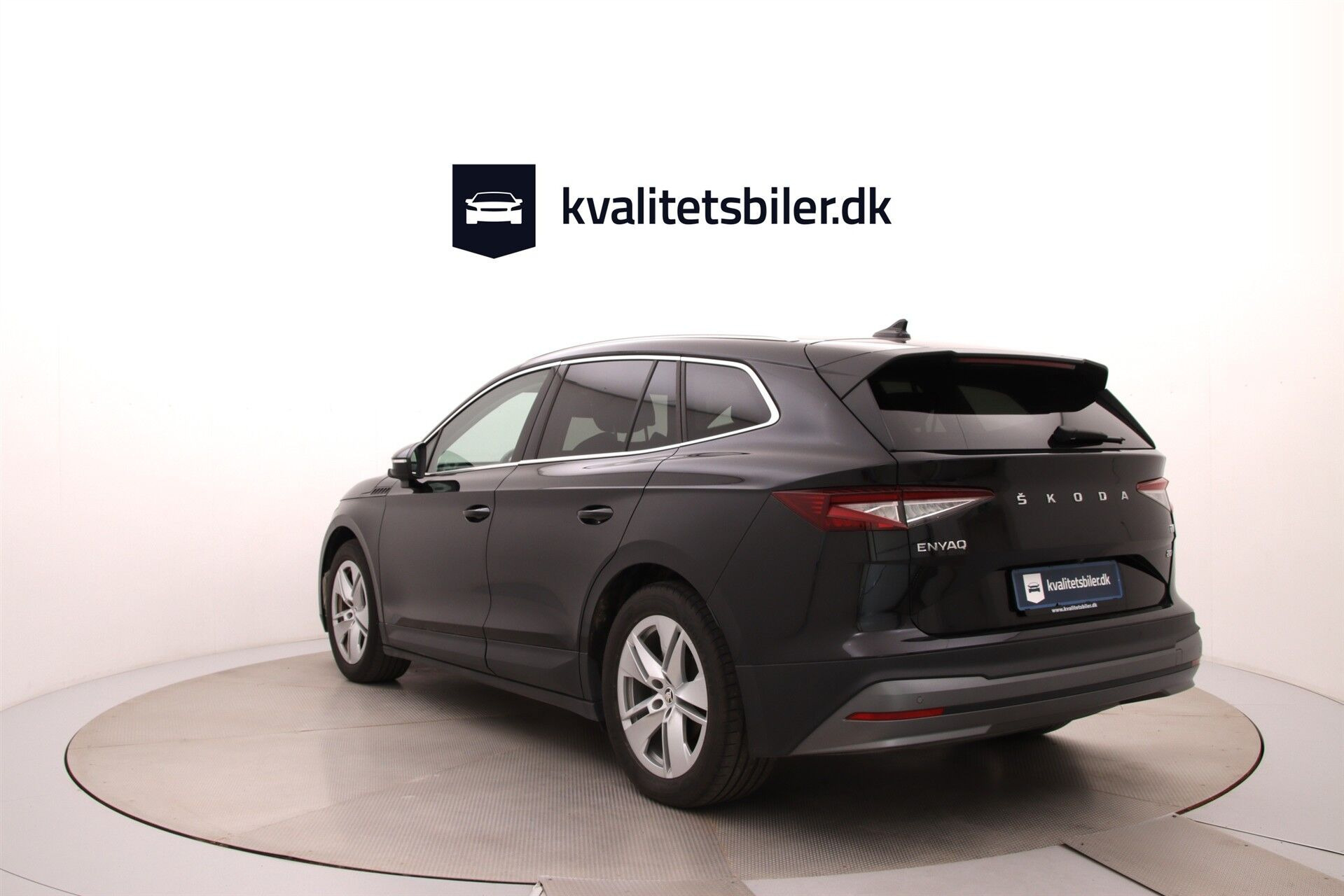 Sort Skoda Enyaq fra 2023