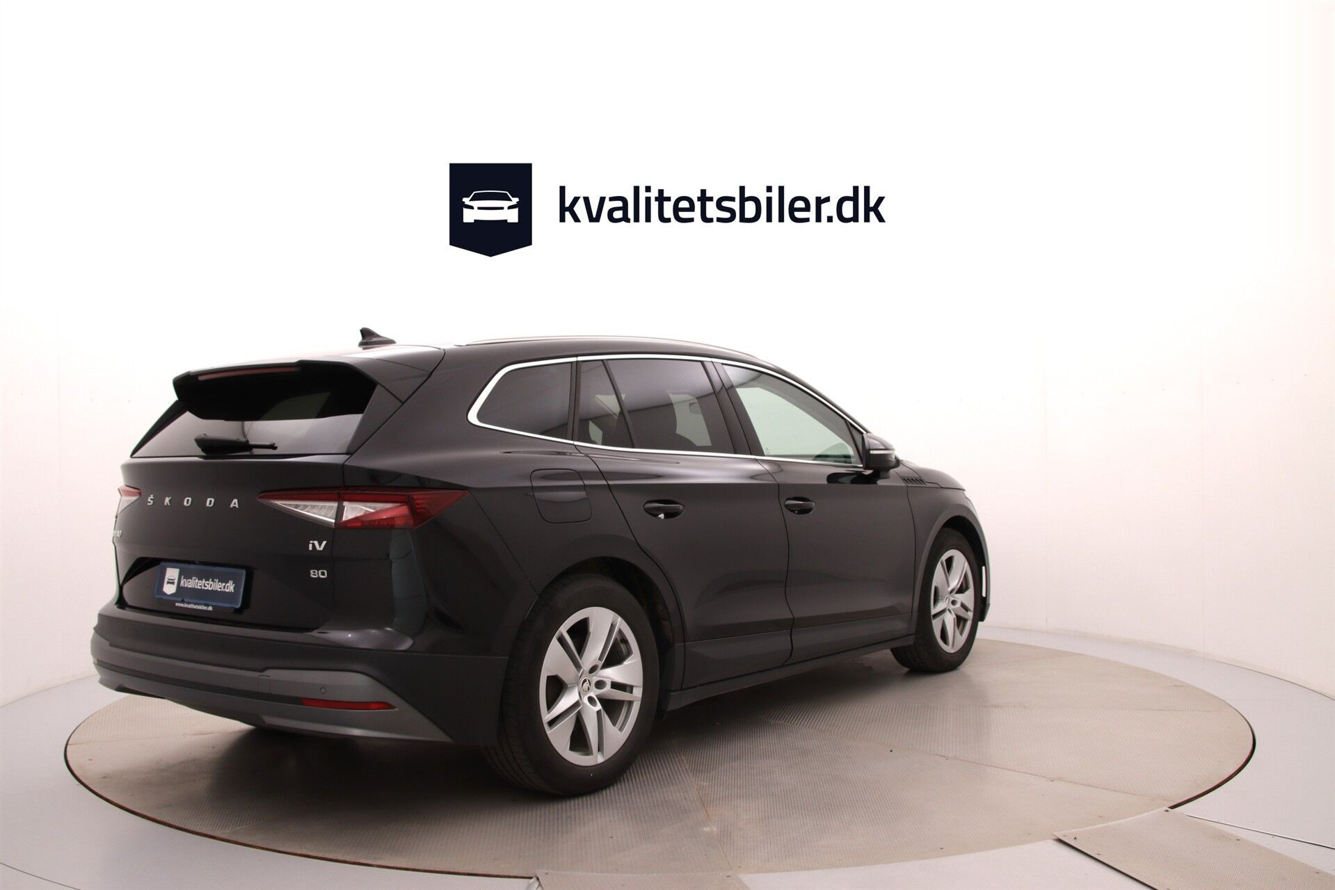 Sort Skoda Enyaq fra 2023