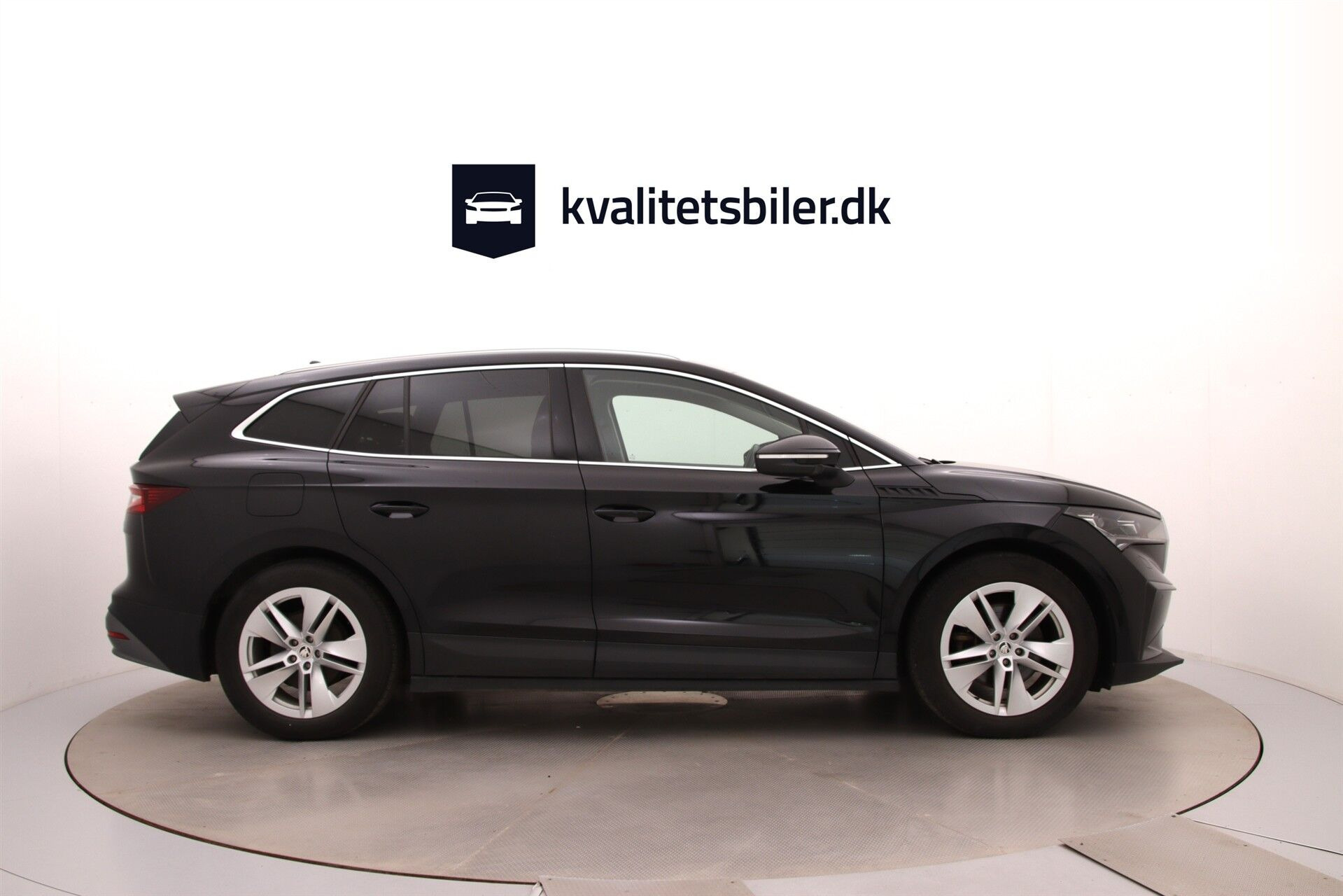 Sort Skoda Enyaq fra 2023
