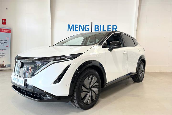 Hvid Nissan Ariya fra 2022