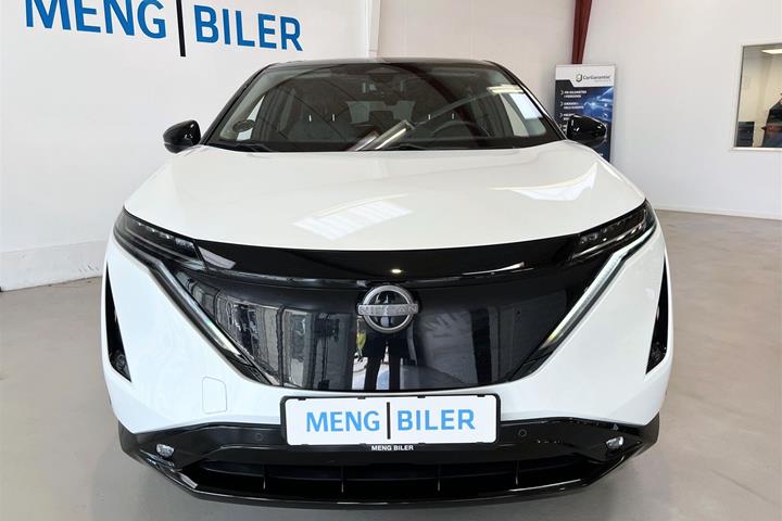 Hvid Nissan Ariya fra 2022