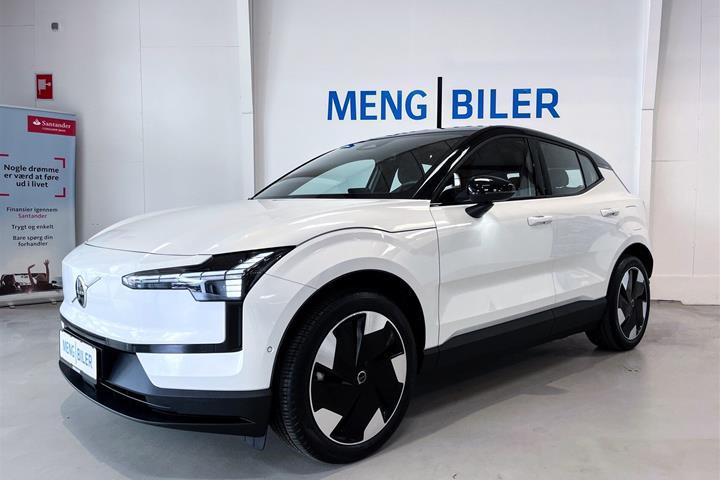 Hvid Volvo EX30 fra 2024