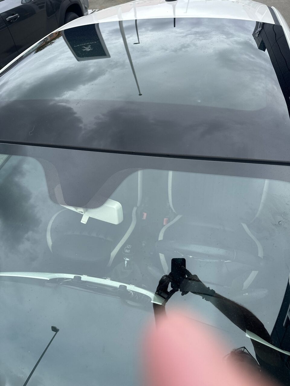 Hvid Fiat 500 fra 2018