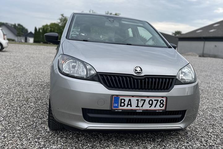 Grå Skoda Citigo fra 2016