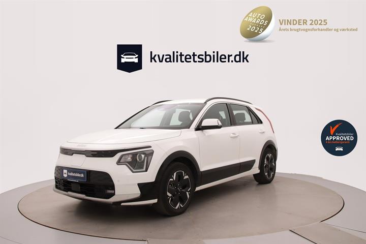 Hvid Kia Niro EV fra 2024