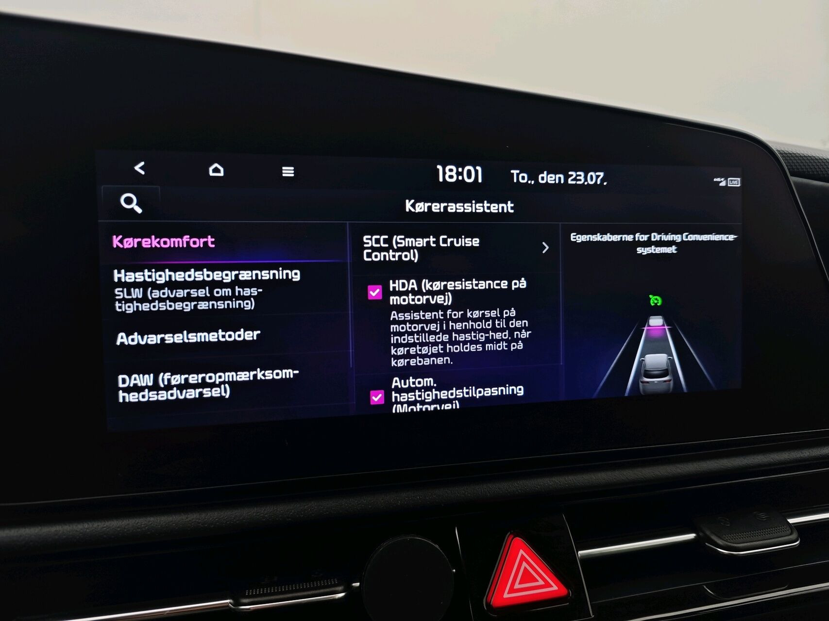 Hvid Kia Niro EV fra 2024