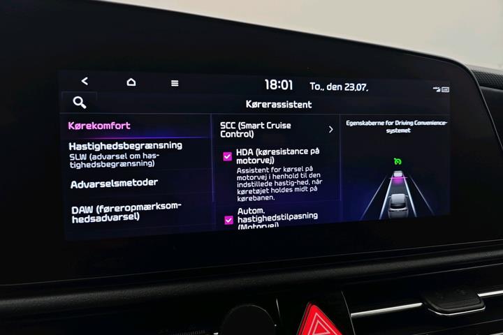 Hvid Kia Niro EV fra 2024