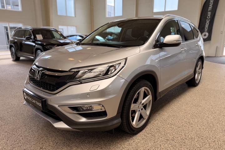 Sølv Honda CR-V fra 2015