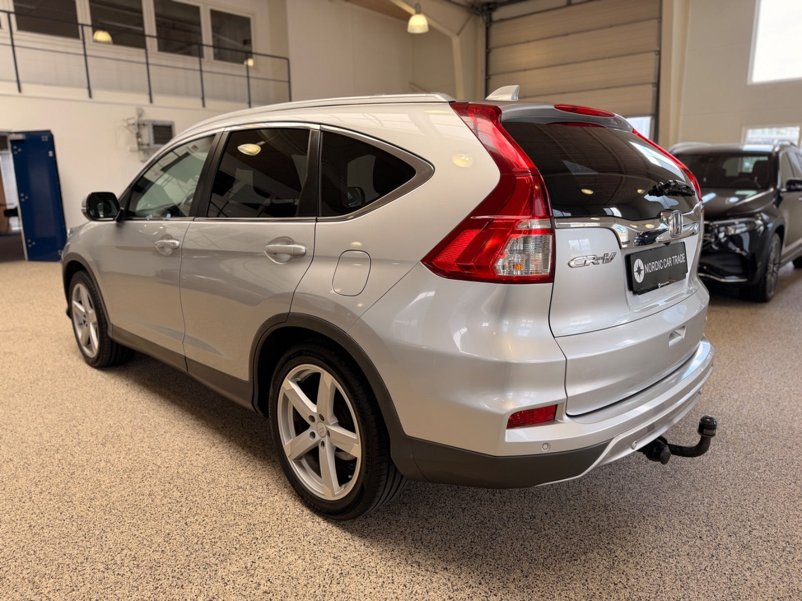 Sølv Honda CR-V fra 2015