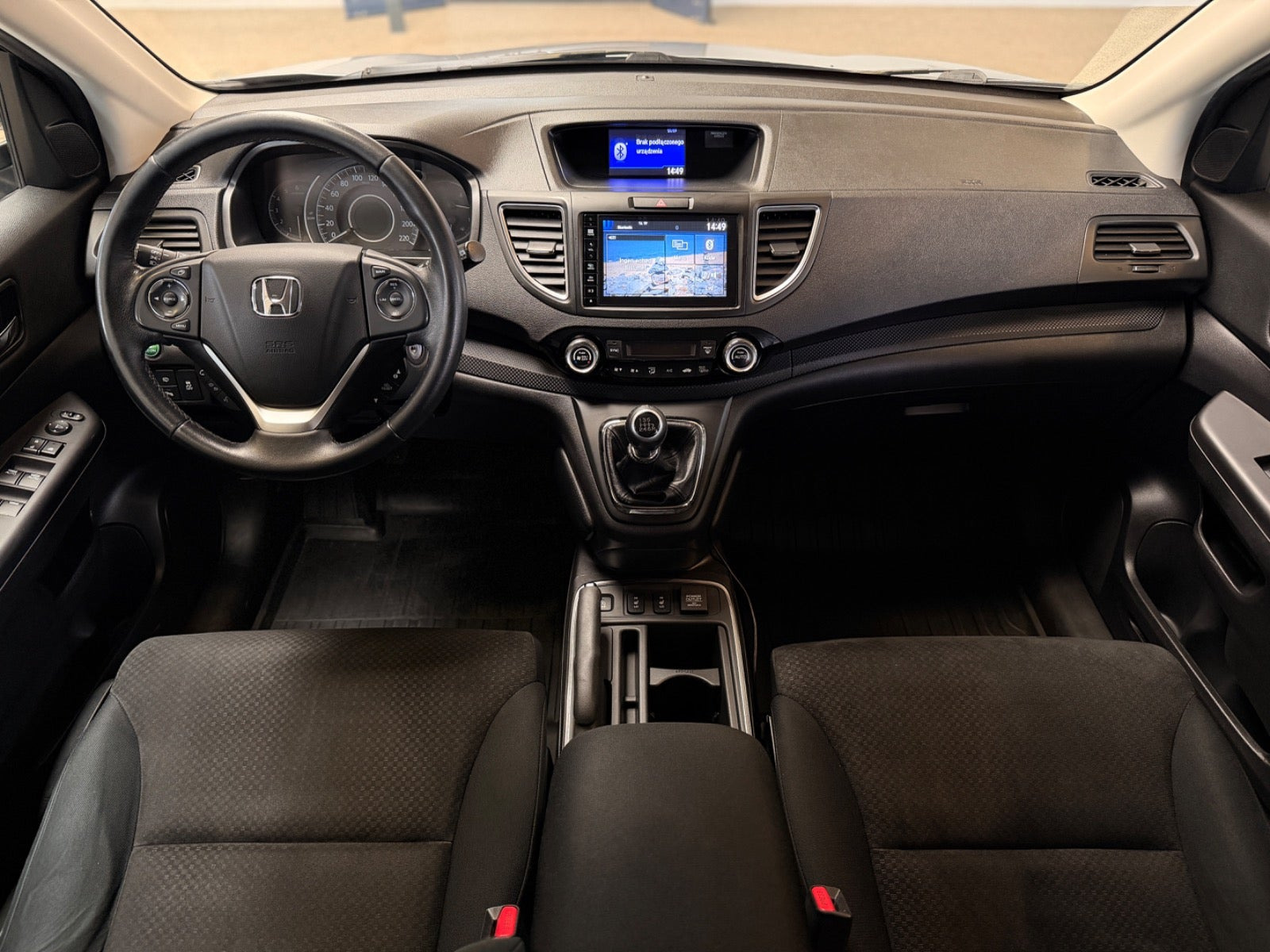 Sølv Honda CR-V fra 2015