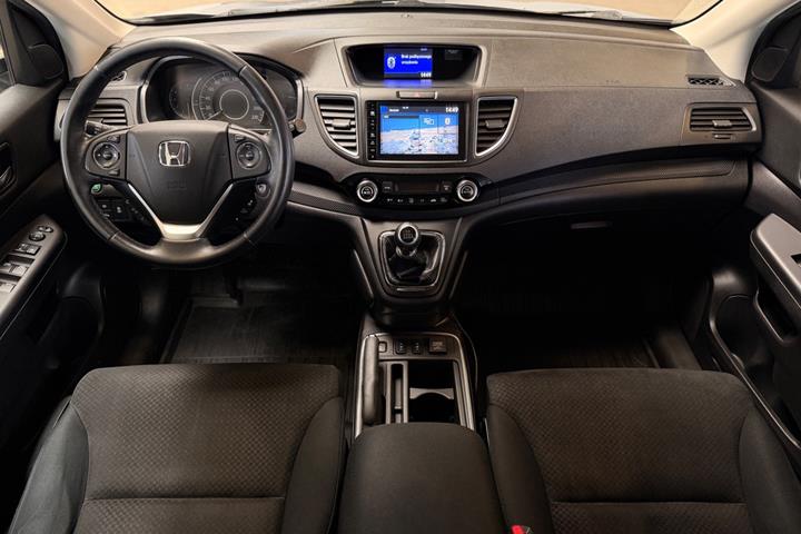 Sølv Honda CR-V fra 2015