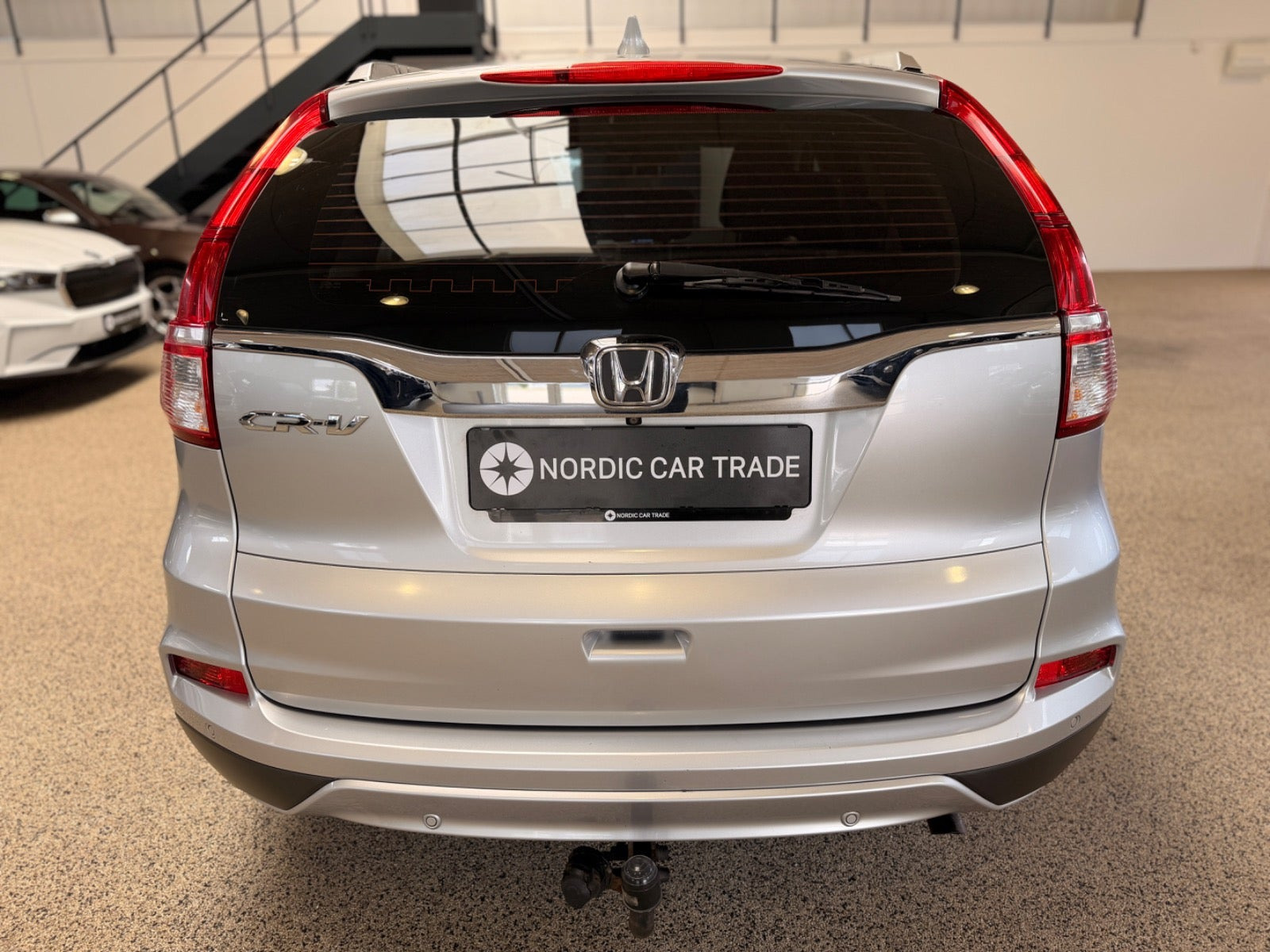Sølv Honda CR-V fra 2015