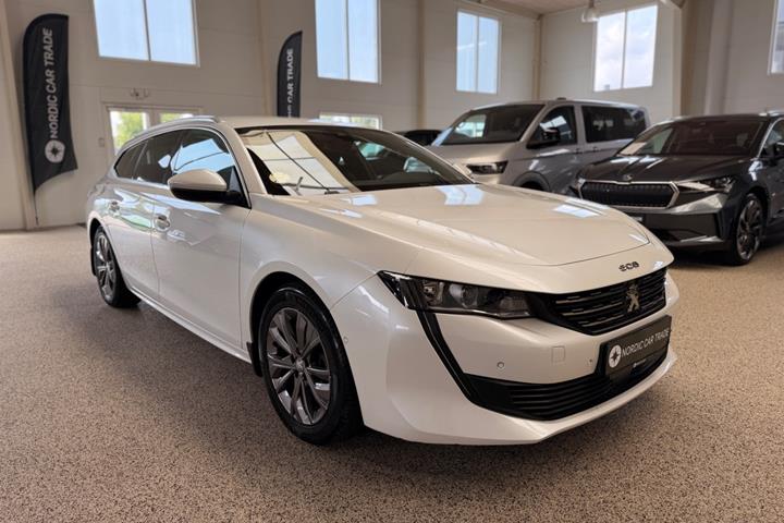 Hvid Peugeot 508 fra 2020