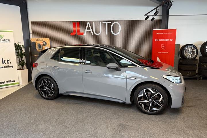 Grå VW ID.3 fra 2023