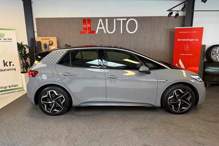 Grå VW ID.3 fra 2023