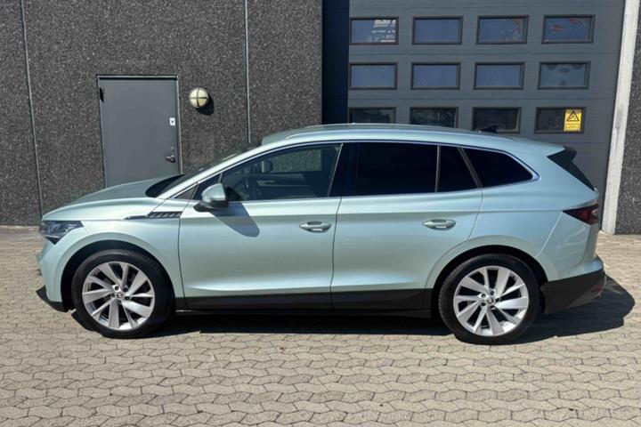Grøn Skoda Enyaq fra 2021