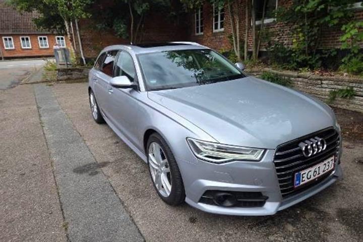 Sølv Audi A6 fra 2016