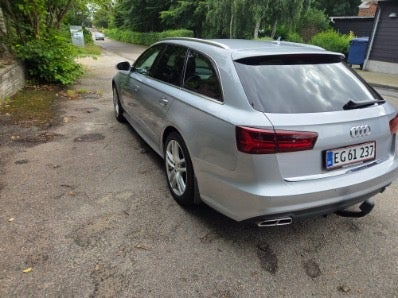 Sølv Audi A6 fra 2016