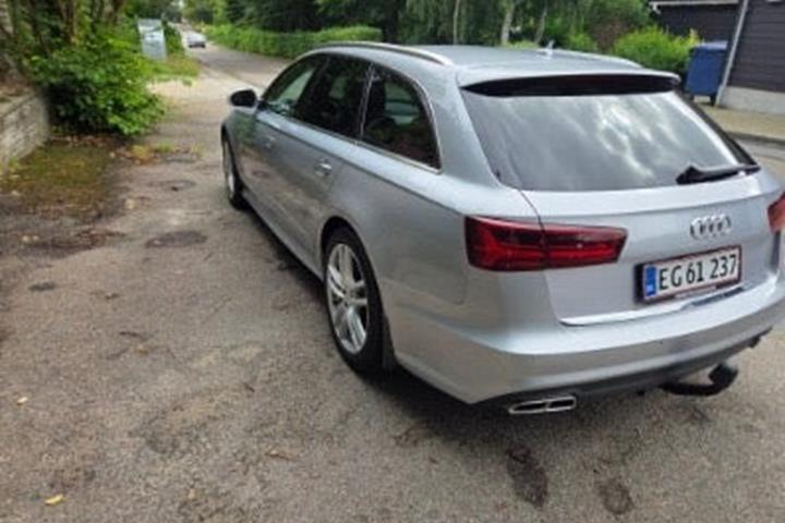 Sølv Audi A6 fra 2016