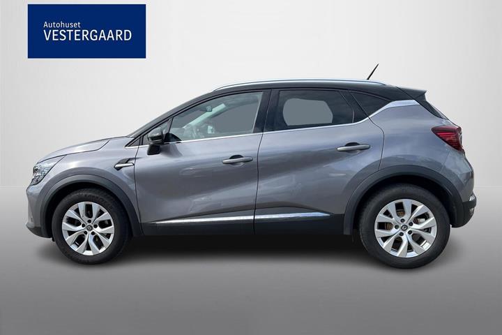 Grå Renault Captur fra 2020