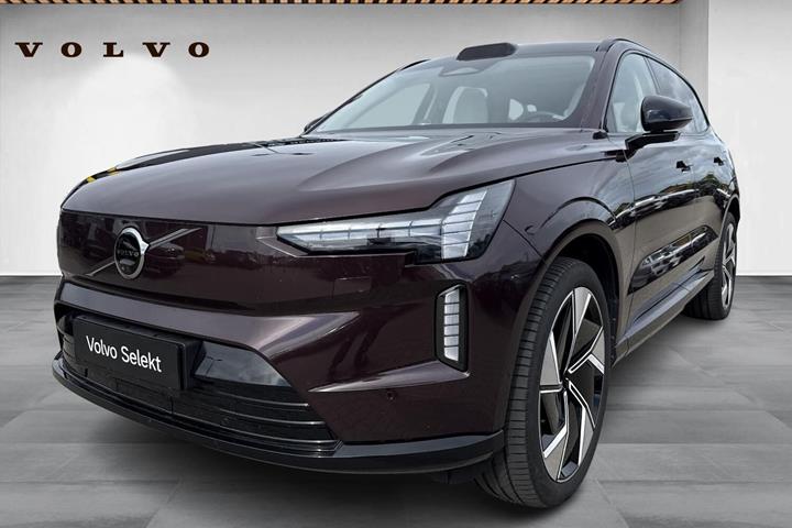 Rød Volvo EX90 fra 2025