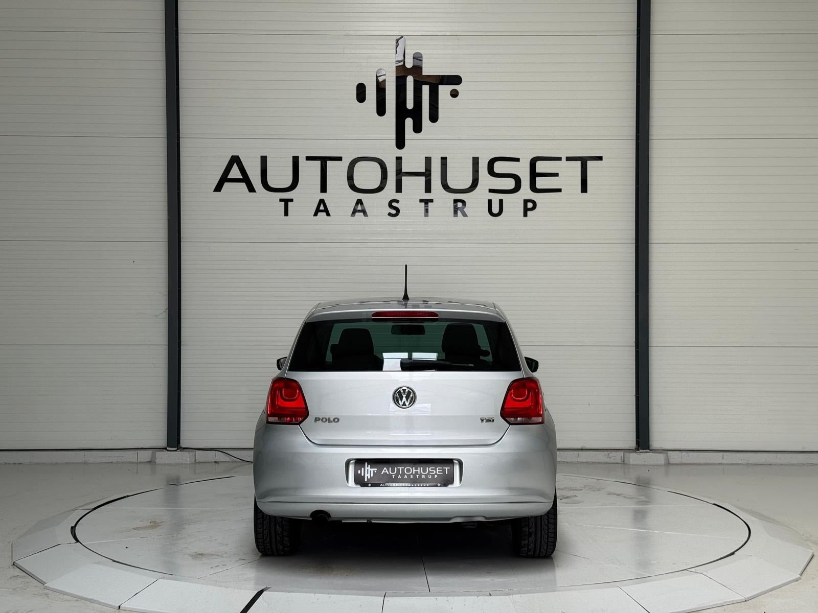 Sølv VW Polo fra 2013