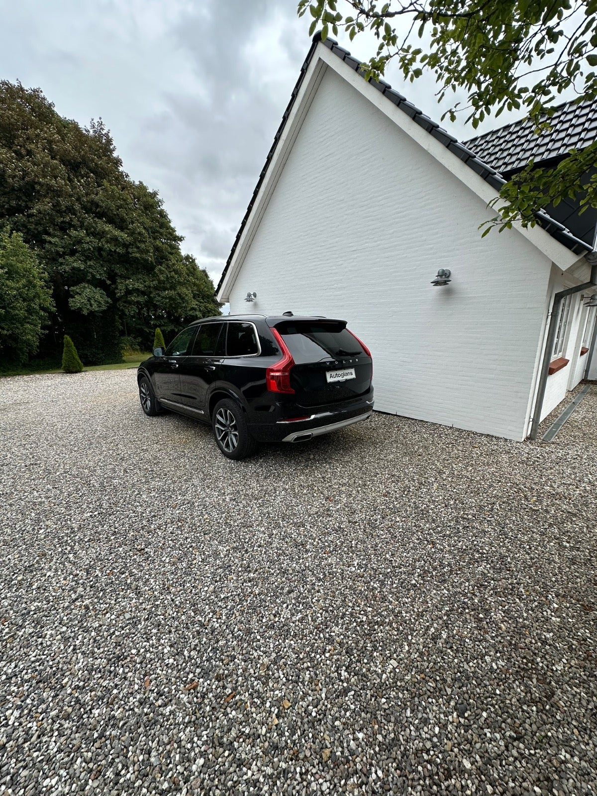 Sort Volvo XC90 fra 2019