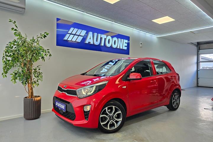 Rød Kia Picanto fra 2019