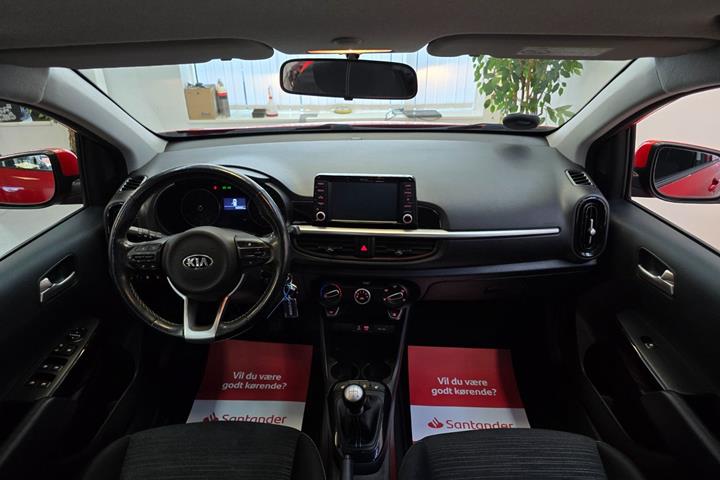 Rød Kia Picanto fra 2019
