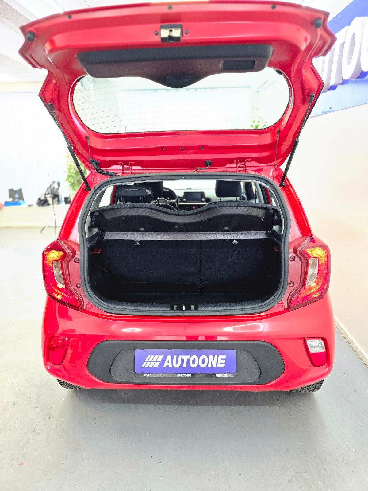 Rød Kia Picanto fra 2019