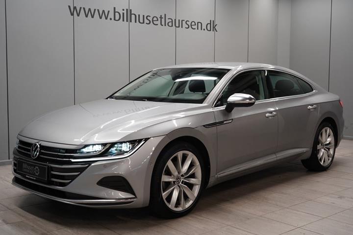 Sølv VW Arteon fra 2021