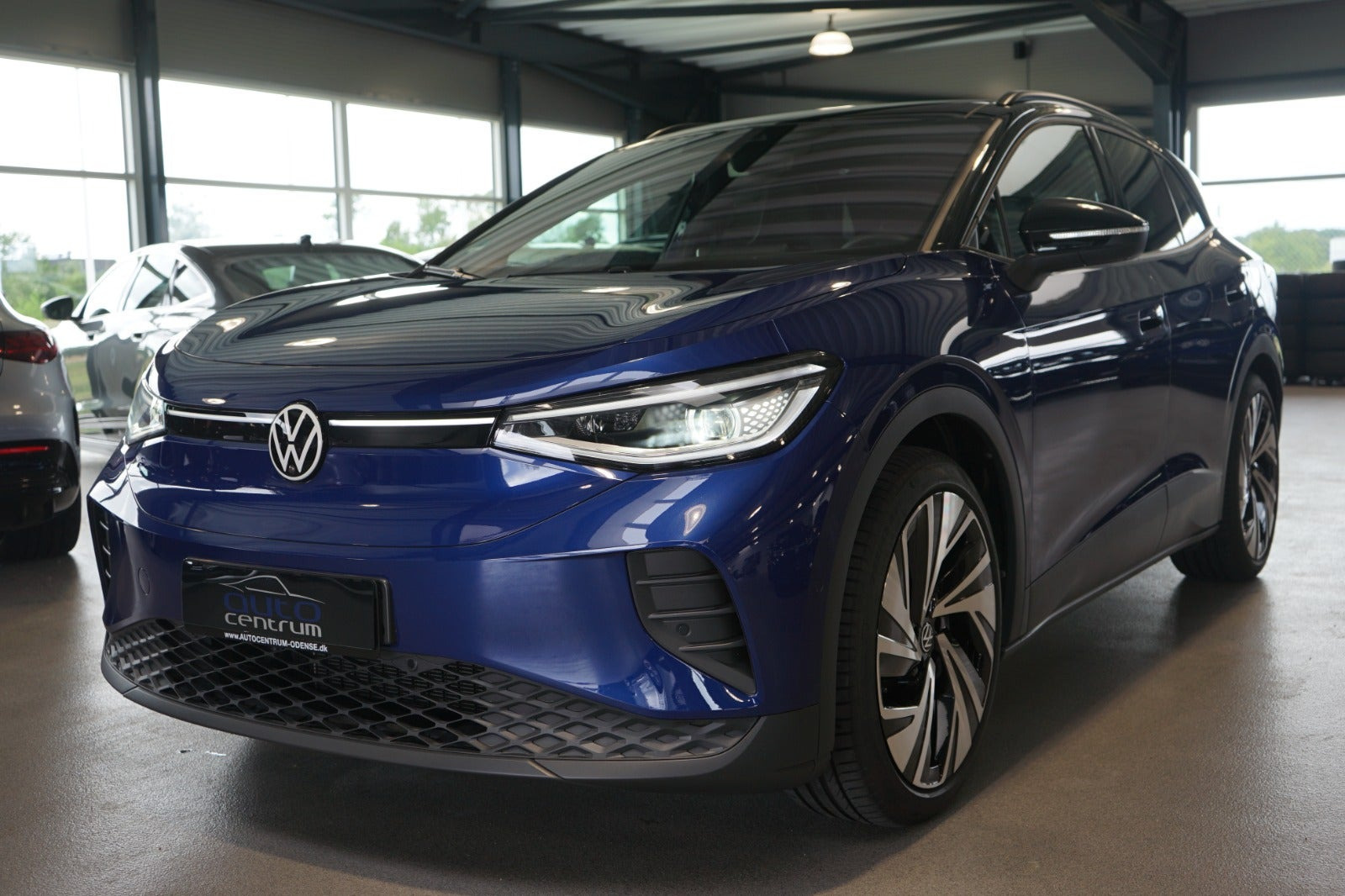 Blå VW ID.4 fra 2025