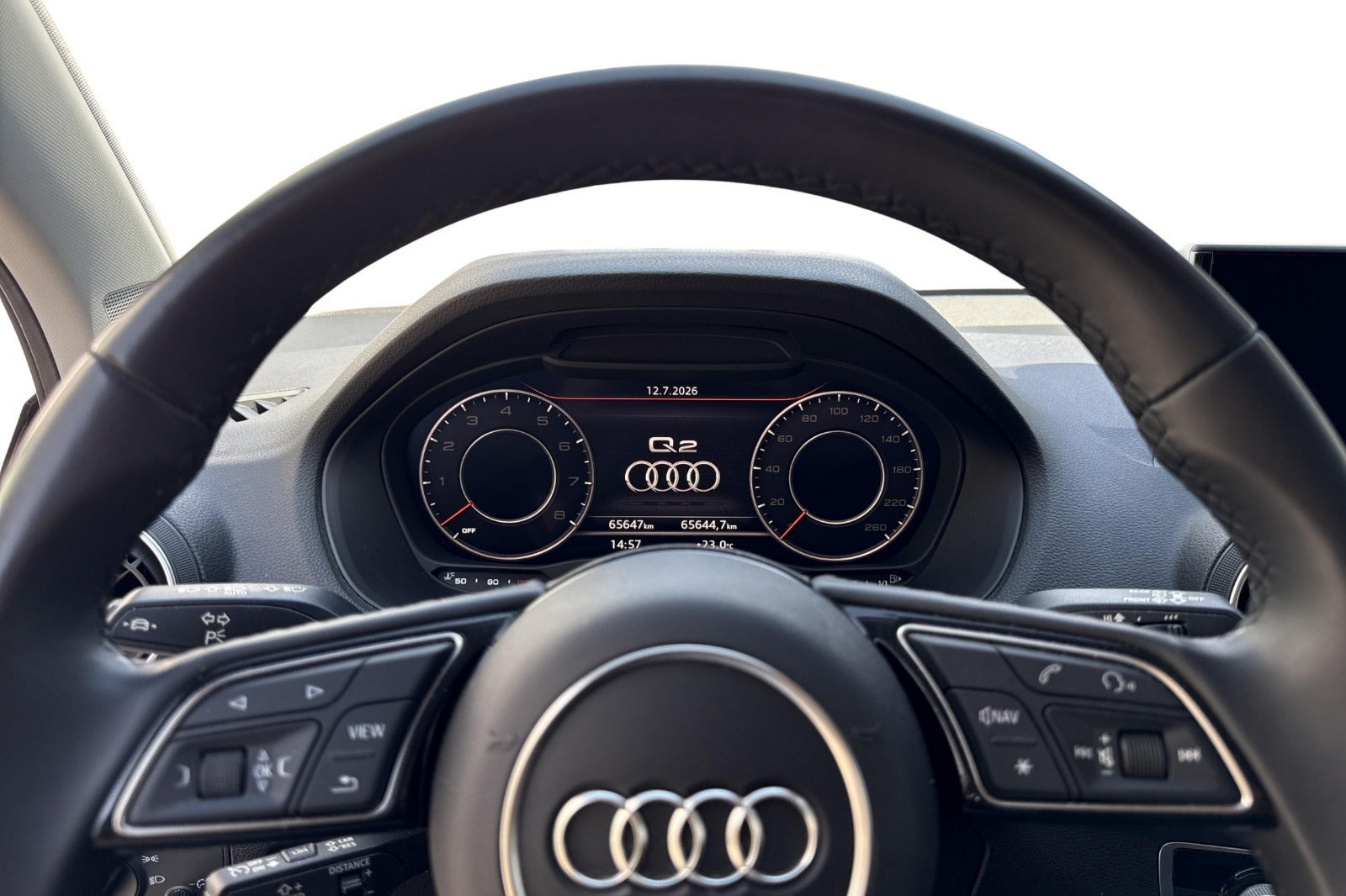 Sort Audi Q2 fra 2024